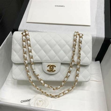 channel purse white|channel purse price guide.